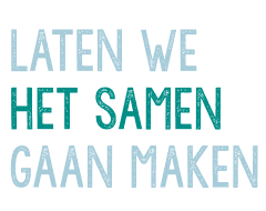 Laten we het samen gaan maken